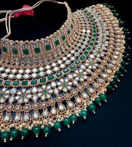 (video clip attached)Green color Beautiful and elegant look meenakari &original &hellip;