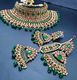(video clip attached )Green color Beautiful and elegant look Original Polki ston&hellip;