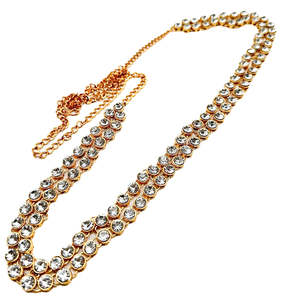 Golden & Silver stone work double lined Beautiful Kamarband