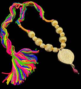 Bhangra Giddha Jwellery: Multicoloured Kaintha for Bhangra