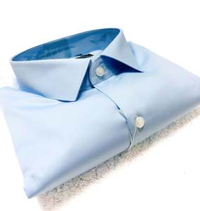 Shirts: Cotton based beautiful mat look plain Shirt