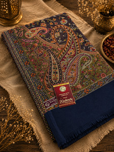 Women's Plain Pure woollen Kashmiri Shawl
