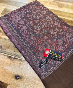 Women's Plain Pure woollen pashmina Shawl