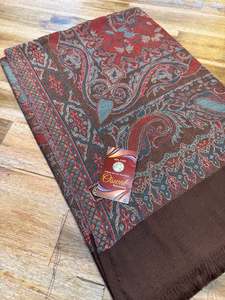 Women's Plain Pure woollen pashmina Shawl