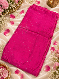Elegant embellished dupatta with delicate sequin work and beautiful lace detaili&hellip;