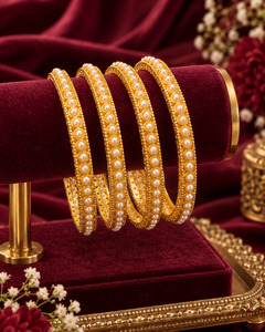 Gold look pearl design kade set (Not original Gold )4 Kade in one set(slight var&hellip;
