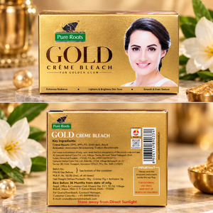 Pure Roots Gold Crème Bleach – formulated with gold dust to help brighten the&hellip;