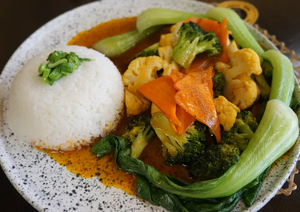 Products: Stir-fried Vegetables with Streamed Rice