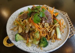 Stir-fried Ramen Noodles with Vegetables
