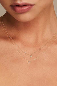 Gift Guide: 14K  Gold Love Letter Necklace
