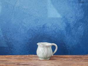 Jars: Green Celadon | Milk jug lotus