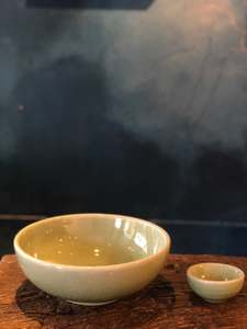 Plates: Green Celadon Bowl - II