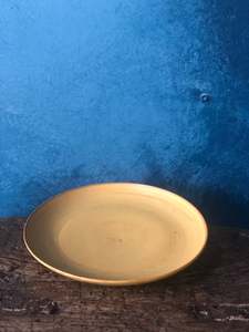 Plates: Flax Yellow Plate