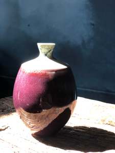 Kinyo - Rouge flabe' vase / Copper Red Vase