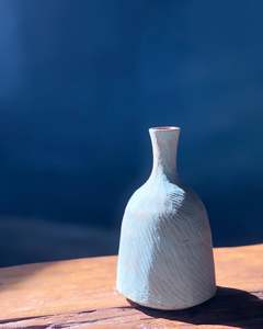 Vase: Pastel Blue Vase