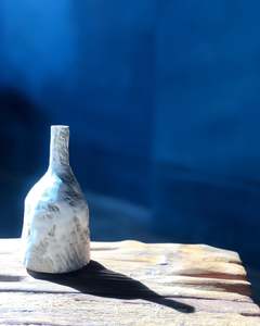 Vase: Pastel White Vase