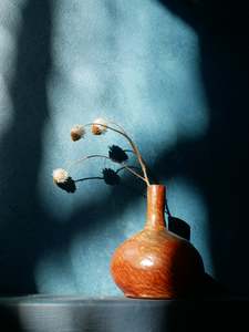 Vase: Modern Form Pottery, vase, handcrafted pottery, art, special technique pottery