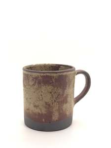 Rough - Coffee Mug, Yellow/Brown based, Semi Glazed, Speckled, Handmade