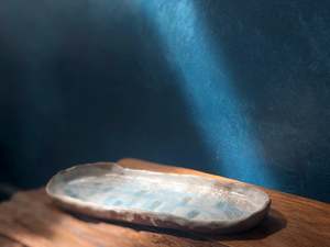 Decoration: Pastel Oval Tray