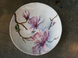 Decoration: Magnolia Platter