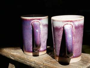 Kinyo: KINYO glazed (copper) glazed mugs