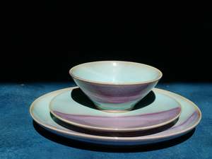 Kinyo: Kinyo-Celadon Dinner Set - I
