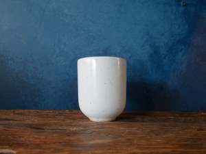 Wholesale: White Speckle Cup - V