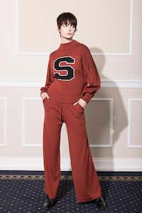 HEY JUPITER JUMPER - REDWOOD MERINO