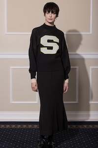 HEY JUPITER JUMPER - CHOCOLATE MERINO