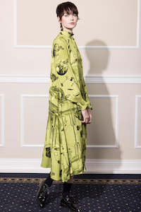 DESERT LEISURE DRESS - NEON PRINT