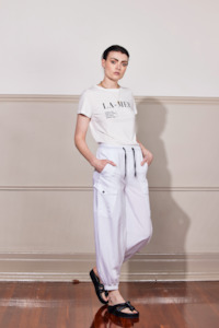 Ss2022 23 Isle Of Cruel Tides: LAMER TEE - WHITE