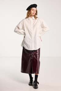 Aw2025 Significant Other: Dear John Shirt - Cream Roses