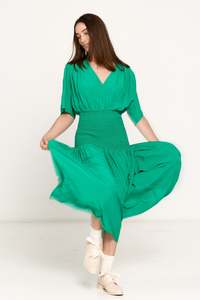 The Muse Spring Summer 2026: Jezebel Dress - Green