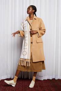 Dreamscape Sale: LYNCH COAT - CAMEL WOOL