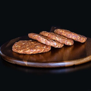 Chorizo: Chorizo Burger Patties - 4 Pack