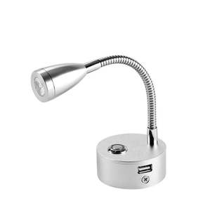 Boats Marine: Cool White Touch Switch USB LED Spot Reading Light Caravan Boat Interior Lamp 12V