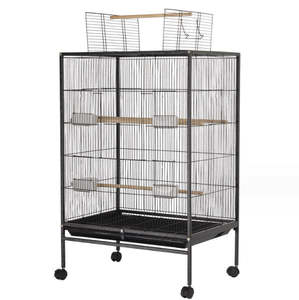 Pets: 95cm Standing Bird Parrot Cage