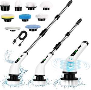 Cleaning Laundry: Electric Cleaning Brush Spin Scrubber