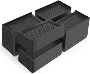 4Pcs Furniture Risers 7.5cm
