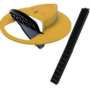 Outdoor Garden Farming: Mouse Trap Flip N Slide Bucket Lid Reusable Rat Catcher Killer with Ladder