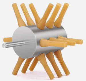 Chicken Plucker Drill Attachment, Stainless Steel Drill