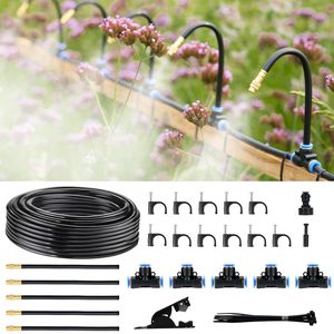 Outdoor Garden Farming: Garden Watering System 5M
