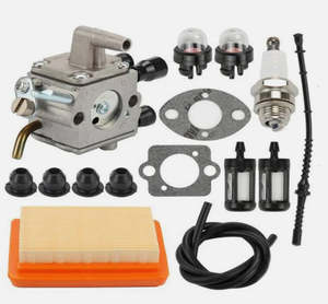 Outdoor Garden Farming: Carburetor Kit Replacement Parts For Stihl FS120 FS120R FS300 BT120C BT121