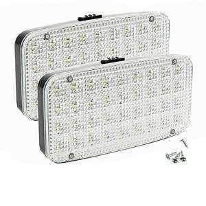 Caravans Motorhomes Accessories: 2pcs 36LED 12V Interior Lights Roof Camper Caravan