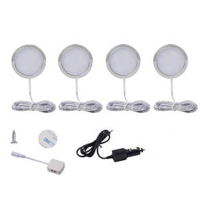 Caravans Motorhomes Accessories: 4x 12V LED Down Light Cabin Ceiling Lamp Caravan Camper Trailer Car RV White