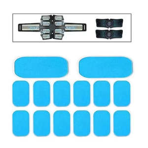 14PCS EMS Toner Massager Pads