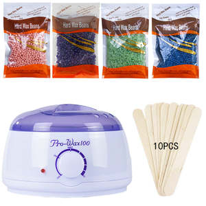 Shaving Hair Removal: Wax Warmer Heater Waxing Machine Kit
