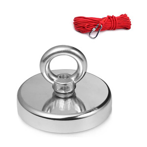 All: 340kg Salvage Recovery Magnet with 20M Rope