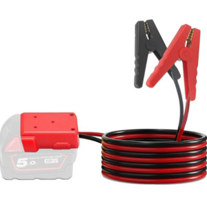 Car Accessories: 8AWG Jump Starter Cable for Milwaukee M18 Series Batteries