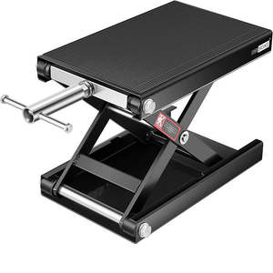 Motorbike Accessories 1: Motorcycle Scissor Lift Jack - Black